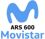 Movistar 600 ARS Mobile Top-up AR