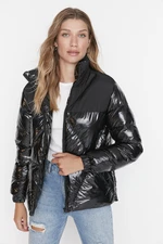 Trendyol Black Glossy Down Jacket