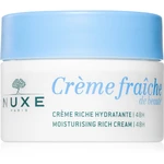 Nuxe Crème Fraîche de Beauté výživný hydratačný krém pre suchú až veľmi suchú citlivú pleť 50 ml