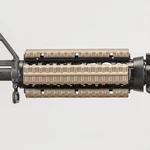 Krytka Wire Routing Rail Guard Manta Defense®, 3 ks – FDE (Barva: FDE)