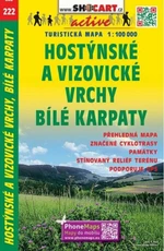 Hostýnské a Vizovické vrchy, Bílé Karpaty 1:100 000