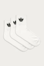adidas Originals - Ponožky (3-pak) FT8529-WHITE,