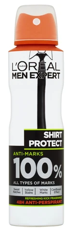 L'ORÉAL PARIS Men Expert Shirt Protect pánský antiperspirant ve spreji 150 ml