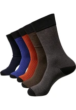 Stripes and Dots 5-Pack multicolor socks