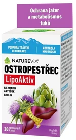 NATUREVIA Ostropestřec LipoAktiv 30 kapslí