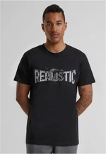 Realistic black t-shirt