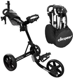 Clicgear Model 4.0 SET Matt Black Manuálny golfový vozík