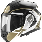 Výklopná moto přilba LS2 FF901 Advant X Metryk Black Gold P/J  M (57-58)