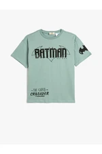 Koton Batman T-Shirt Licensed Short Sleeve Crew Neck Cotton.