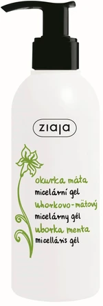 Ziaja Micelární gel s okurkou a mátou Cucumber (Cucumber Mint Micellar Gel) 190 ml