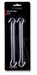 Trimm SOLID-PEG pin - D18 silver