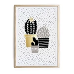 Plakat w ramie Really Nice Things Cactus Family, 40x60 cm