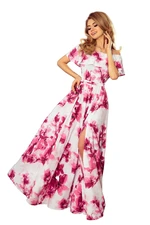 Long dress with ruffle Numoco