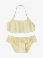 Light yellow girl's two-piece swimsuit name it Fini - unisex