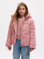 GAP Kids Quilted Jacket Hooded - Girls