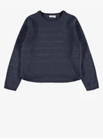 Dark blue girl's sweater name it Ronna - unisex