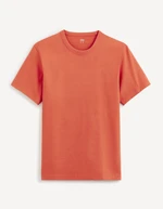 Celio Cotton T-Shirt Tebox - Men