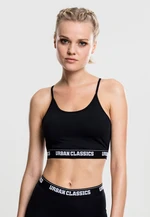 Women's sports bra black