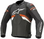 Alpinestars GP Plus R V3 Leather Jacket Black/Red Fluorescent/White 50 Bőrdzseki