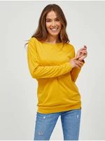 SAM73 Yellow Womens Basic Long Sleeve T-Shirt SAM 73 Azuka - Women