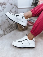 Women's sneakers WENNA white Dstreet