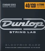 Dunlop DBN 40120 Saiten für 5-saitigen E-Bass, Saiten für 5-Saiter E-Bass