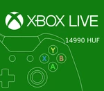 XBOX Live 14990 HUF Prepaid Card HU