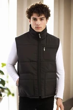 84478 Dewberry Classic Mens Vest-BLACK