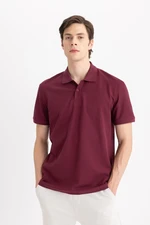 DEFACTO New Regular Fit Short Sleeve Polo Basic T-Shirt