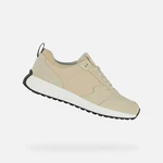 GEOX Beige men's sneakers Volpiano - Men's