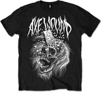 AxeWound Maglietta Skull Black L