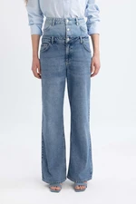 DEFACTO 90's Wide Leg High Waist Wide Leg Long Jeans