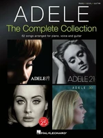 Adele The Complete Colection: Piano, Vocal and Guitar Notas