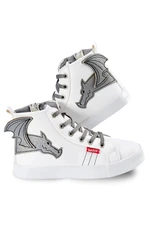 Denokids Dragon Boys White Sneakers Sneakers