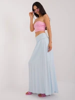 Light blue maxi skirt Clarence OH BELLA