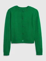 GAP Cardigan dětský Zelená