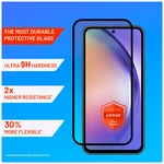 Prémiové ochranné tvrzené sklo FIXED Armor s aplikátorem pro Samsung Galaxy A54 5G, černá