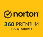 Norton 360 Premium 2023 EU Key (1 Year / 10 Devices) + 75 GB Cloud Storage