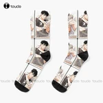 Yosef Love So Pure Socks Cotton Socks For Women Personalized Custom Unisex Adult Teen Youth Socks Street Skateboard Socks Funny