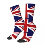 Union Jack Flag Of The UK Unisex Winter Socks Cycling Happy Socks street style Crazy Sock