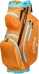 Callaway ORG 14 HD Orange/Electric Blue Sac de golf pentru cărucior