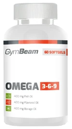 GYMBEAM Omega 3-6-9 unflavored 60 ks