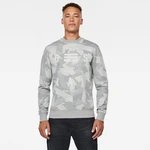 G-STAR Sweatshirt - Tape AOP r sw ls grey