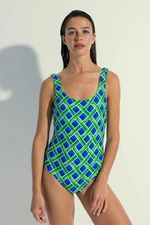 DEFACTO Nefes Istanbul X Patterned Swimsuit