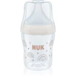 NUK Perfect Match fľaša s kontrolou teploty White 150 ml