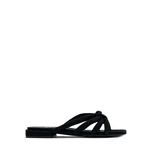 Flip-flops - FURLA ESSENTIAL SANDAL T. 20 - CAMOSCIO black