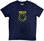 Nirvana Ing Yellow Happy Face Unisex Navy Blue M