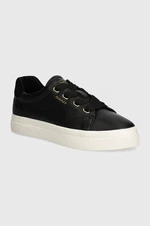 Kožené sneakers boty Gant Avona černá barva, 29531569 G00