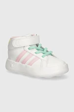 Dětské sneakers boty adidas GRAND COURT MID bílá barva, IE8704