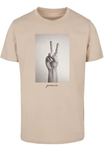 Men's T-shirt Peace - beige